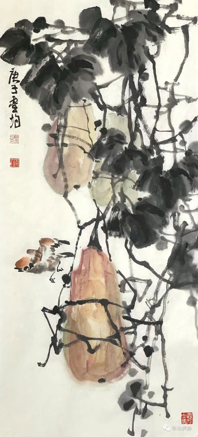 "花影·诗韵——陈灵均花鸟画作品展"在青岛开幕_山东站_中华网