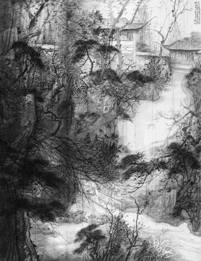 苍茫悲凉见温情,著名画家方向军应邀参展"春来,宜归乡——2024年度