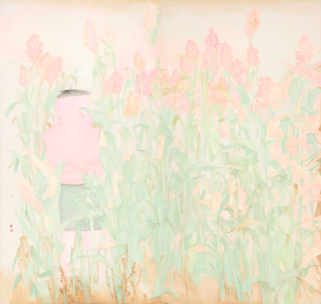 在传统笔墨语言模式和实验水墨的精神性中间谭斐寻找一种返璞求真的