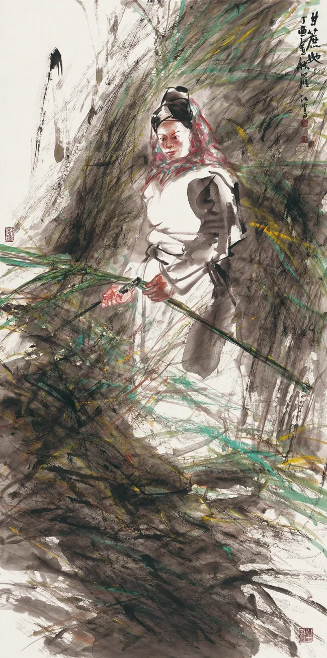 著名画家罗江受邀参展,"众妙之门——中国画名家邀请展"今日在邯郸