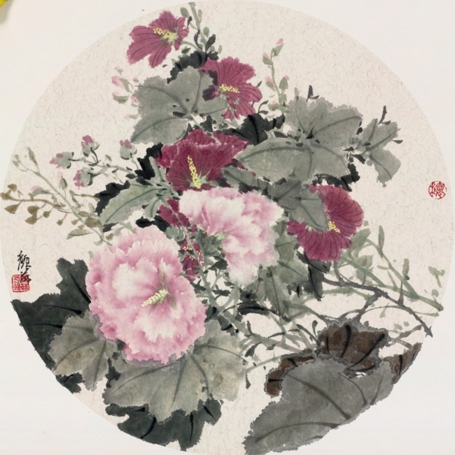 颜萌应邀参展,"澄怀观道——当代中国画名家邀请展"今日在天津开展