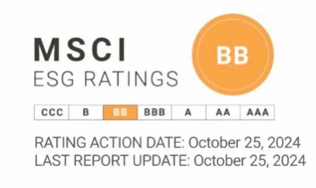 玲珑轮胎MSCI ESG评级提升至BB级，再获ESG领域实践认可