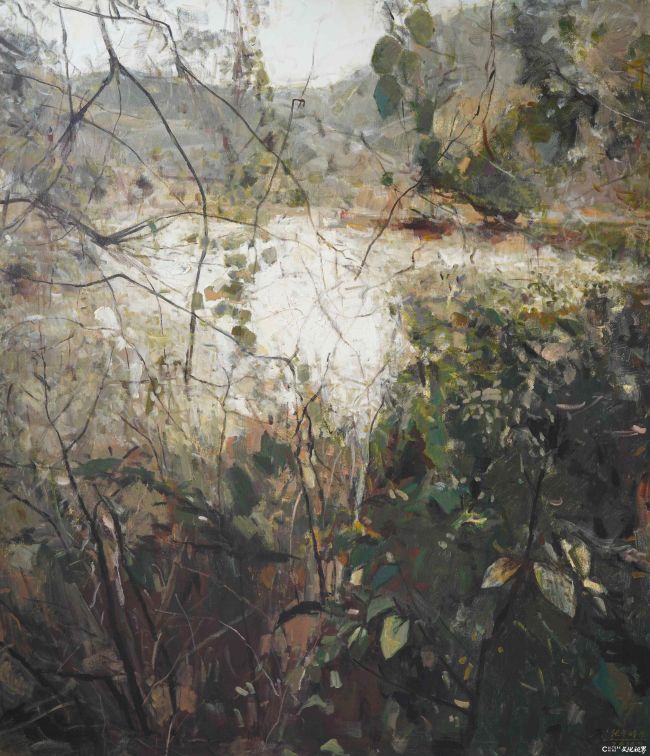 《桂中岭韵》油画130x150cm张冬峰作于2024年.JPG