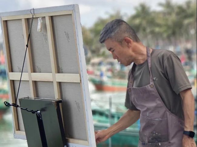 “万里海疆 美丽海南——中国油画名家海洋主题环岛写生活动”成功举办