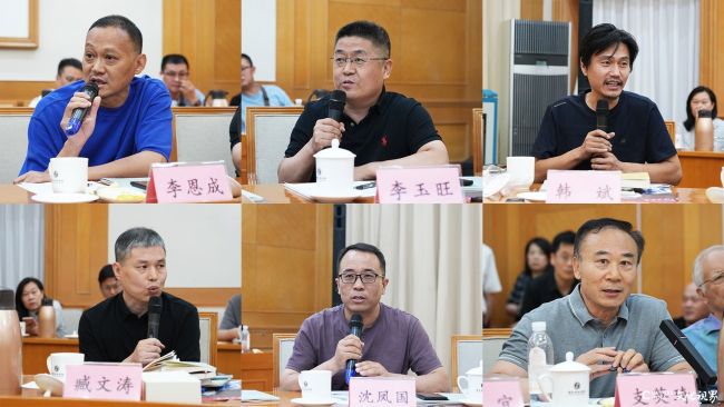 “意无尽——李学明中国美术馆个展回乡座谈会”昨日在济南举办