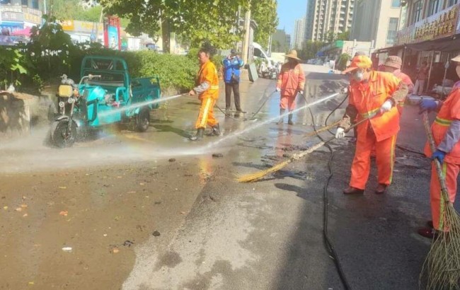 济南市莱芜区多部门联动协作 市容环境换新颜
