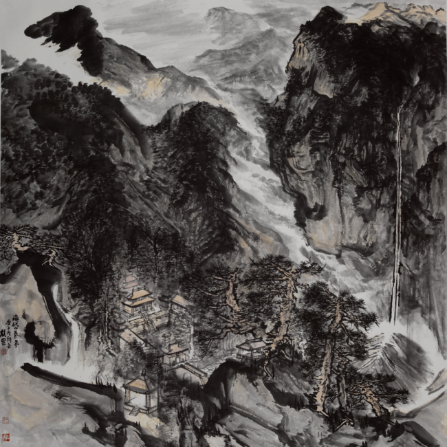 绘泰山意象，承崇山文化——艺术家刘罡与泰山的深厚羁绊