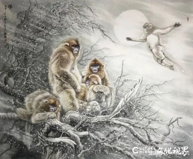 吕维超·工笔金丝猴 | 精微工笔与灵性诗意的完美交融