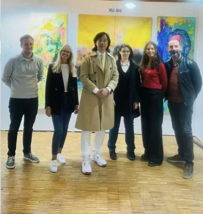 “徐适艺术展”在法国卢浮宫举办