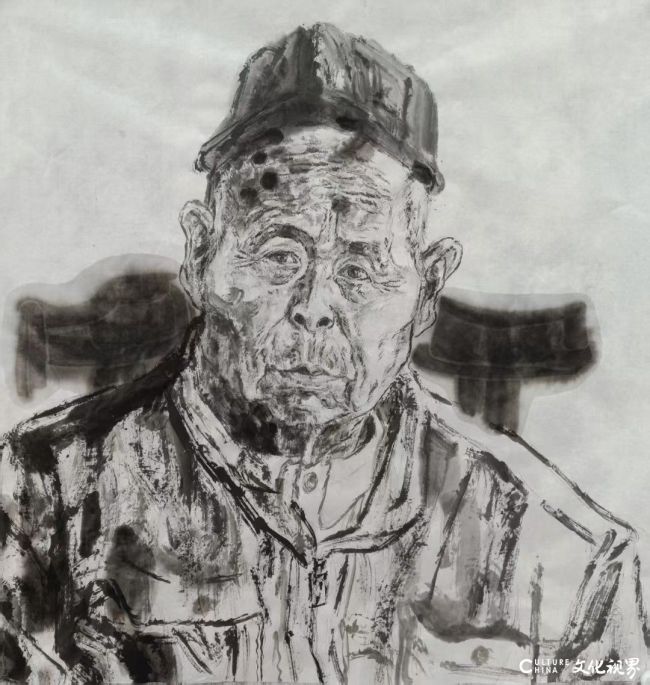 卢晓峰·台儿庄写生 | 写生是进步最快的方式,让我对皴擦用法和线条的重要性有了新体会