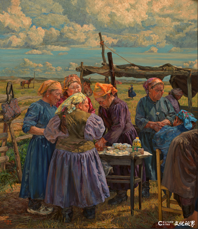 【DeepSeek谈艺】王耀中·油画 | 打破传统与现代的界限,将视觉体验与心灵共鸣完美融合