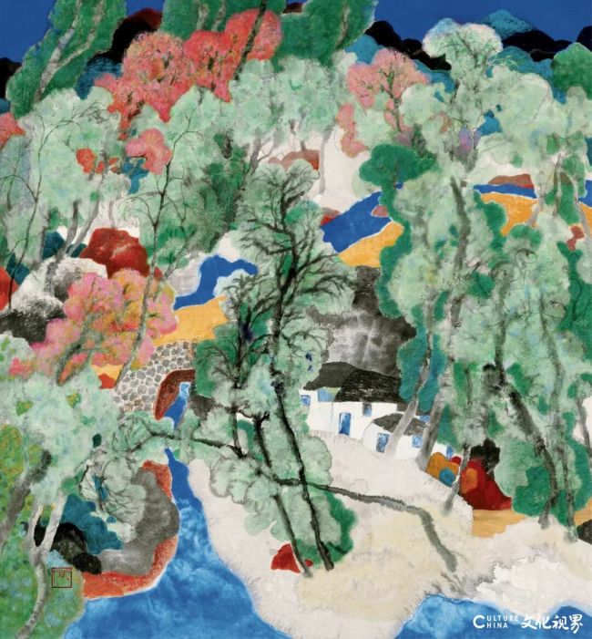 以彩墨绘就时代与心灵——林天行:现代中国水墨的革新者