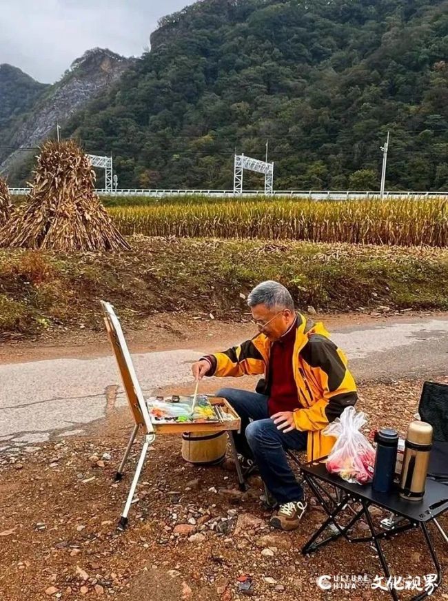 孙立新·2025写生新作丨明丽而温暖的色彩,把对故乡丹东天桥沟的眷恋注入诗意的灵魂