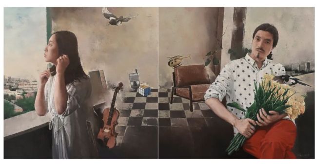 陈光龙·人物油画 | 更强烈地流露出对自我存在当下性的沉思和对当代人存在困境的反思