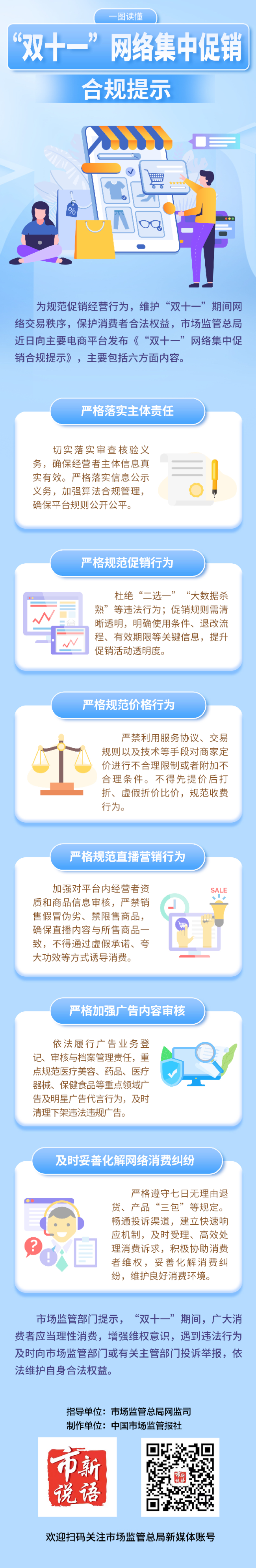 杜绝“二选一”“大数据杀熟”——市场监管总局发布 “双十一” 网络集中促销合规提示