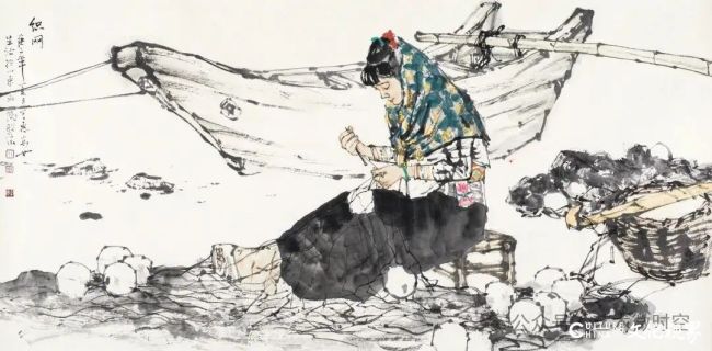 王磐德·人物画丨以笔触与人物灵魂对话,让神情在宣纸之上自然流淌