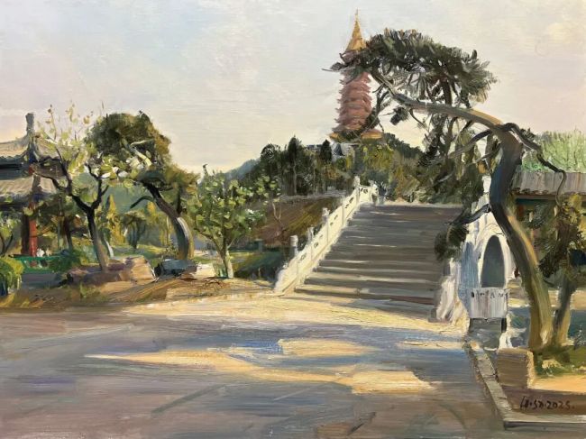 黄胜贤·风景油画 | 在虚实之间勾勒出灵动气韵，以色彩的层次感传递情感张力