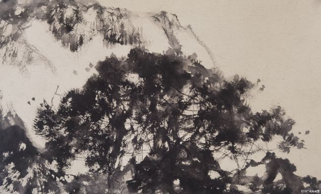 【DeepSeek谈艺】胡小敏·水墨画 | 在黑白世界中书写心中丘壑,勾勒出兼具筋骨与温度的艺术图景