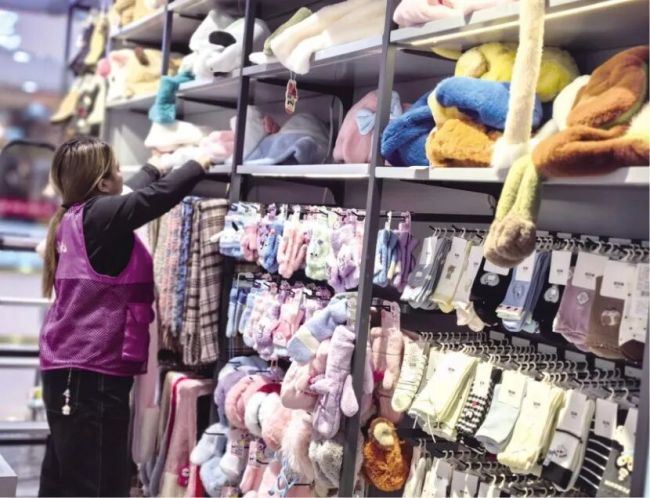 烟台莱山区“暖经济”升温,御寒商品销售火爆