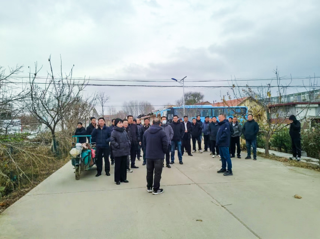 青岛莱西市日庄镇组织开展2025年冬季人居环境调研活动