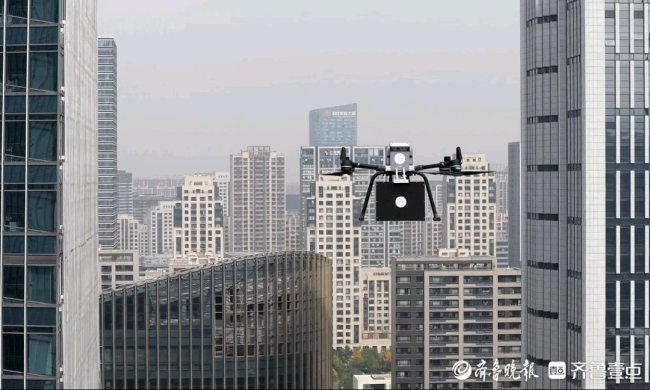 济南CBD构建“低空+”智慧物流网,打造城市空中新动脉