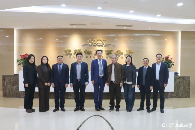 江西省律师协会会长廖泽方一行昨日到康桥律所参观交流