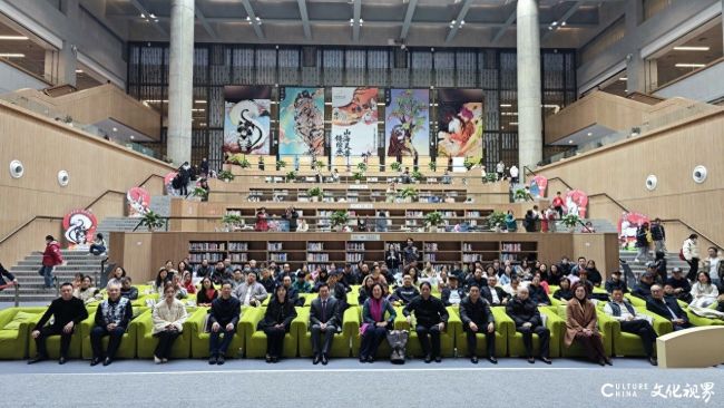 卢雪镂绘焕活上古神兽，“山海灵兽，镂绘承韵——《山海经》艺术展”在西安开幕