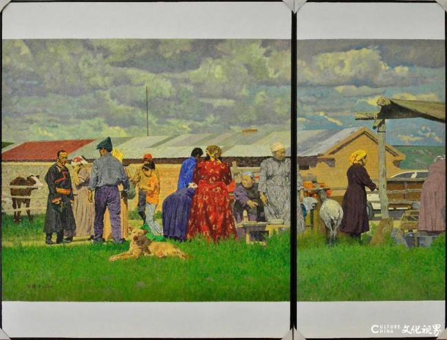 【DeepSeek谈艺】王耀中 | 画布落进院坝，寻常里漫出笔意与温软