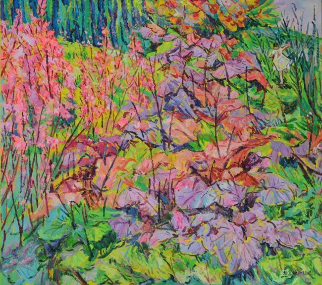 张富坤·“有花正向心头开” | 撷取万物纷繁形色，绘就生命灼灼风华