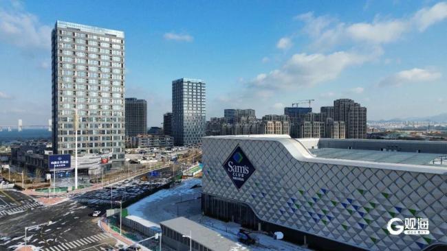 跨境贸易、特色消费——青岛山姆会员商店内景曝光