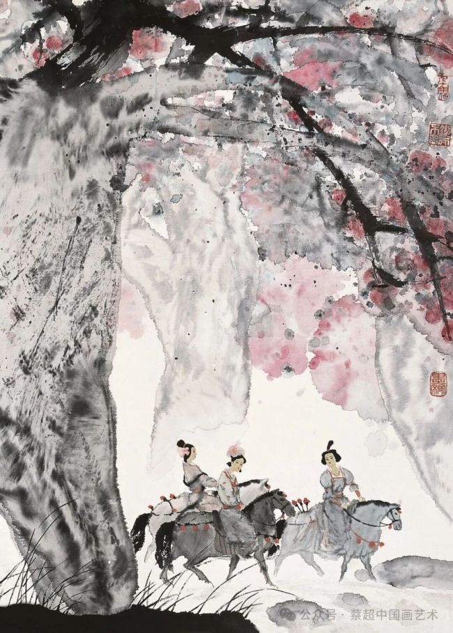 蔡超《曦行图》| 笔墨融古今，诗意绘盛唐