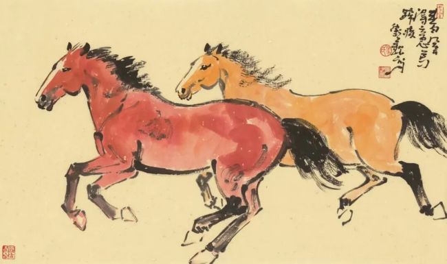 春风得意马蹄疾——马卫巍大写意花鸟2026年新春新作雅赏