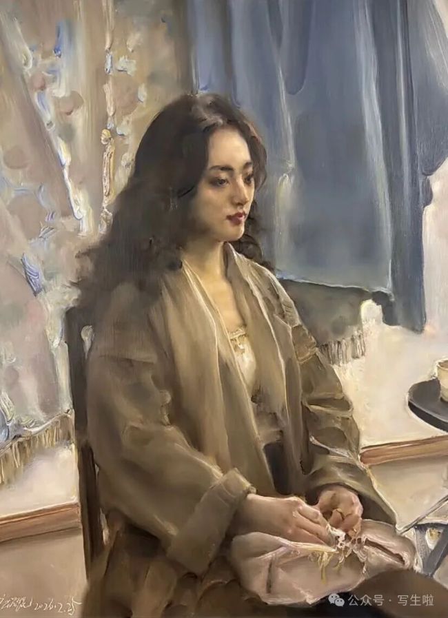 庞茂琨·人物写生 | 在形色交融间刻画生命本真，呈现人物沉静的内心世界