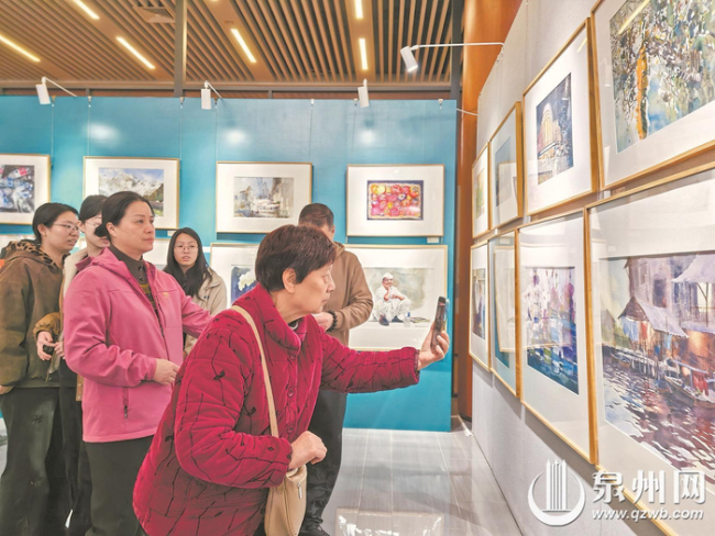 “2026香港·泉州首届国际水彩巡回展(泉州站)”开幕,展期至4月10日