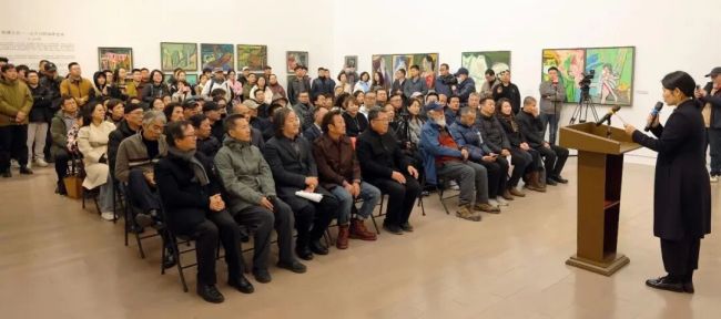 “游弋的凝视——陈光龙个展”在北京云上美术馆开幕