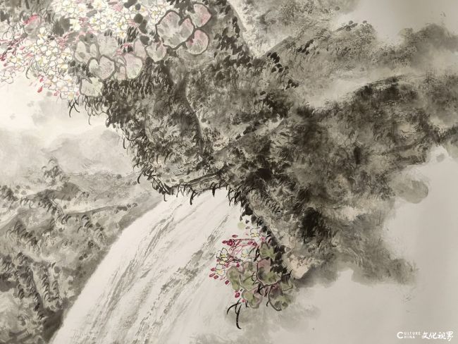 陈永锵先生《芳心不老》花鸟长卷局部6.jpg