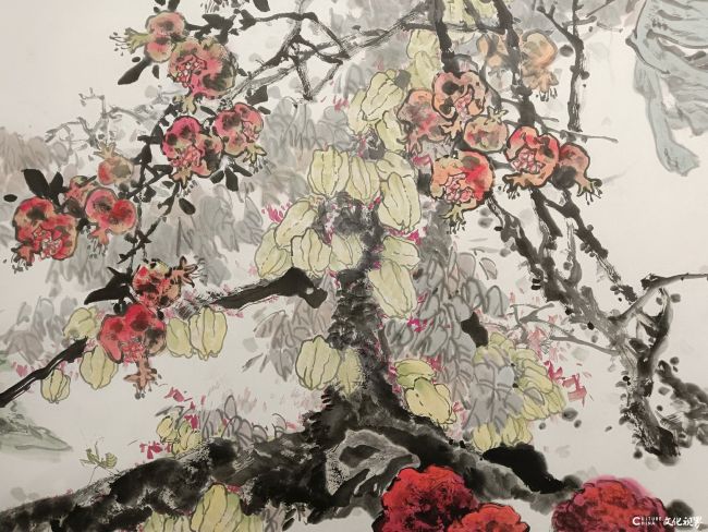陈永锵先生《芳心不老》花鸟长卷局部17.jpg