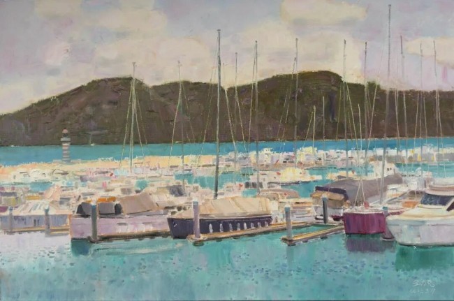 王力克·油画写生 | 于旷野间定格四时风物,落笔处尽显自然与生命之美