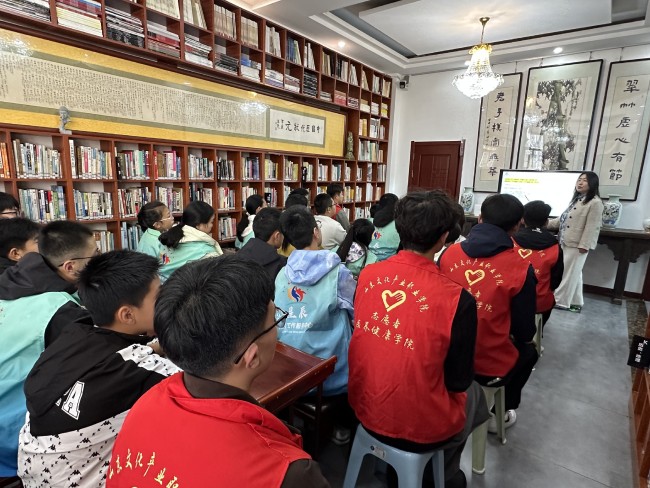 青岛莱西水集街道：开展青少年心理健康公益讲座 筑牢青春成长心理防线