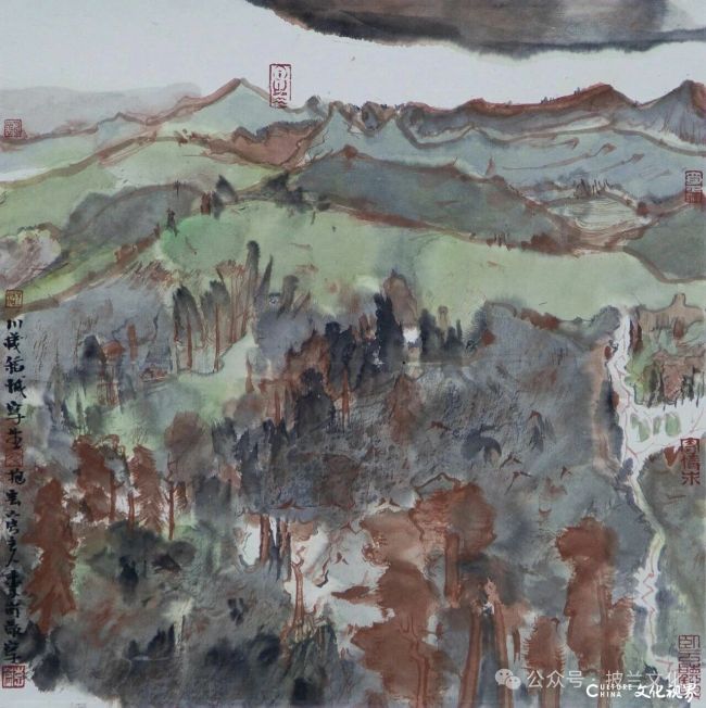 李岗应邀参展，“墨间风度——京津冀中青年水墨作品邀请展”12月14日将在河北大学开展