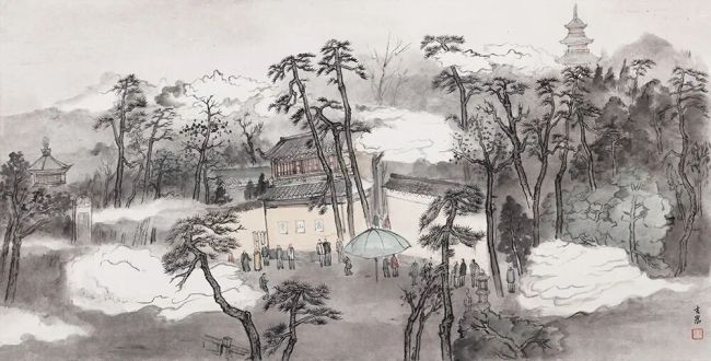 夏吉宏·风景水墨 | 兼具东方美学的空灵与西方造型的严谨，传递出对自然、人文与生活的深刻感悟