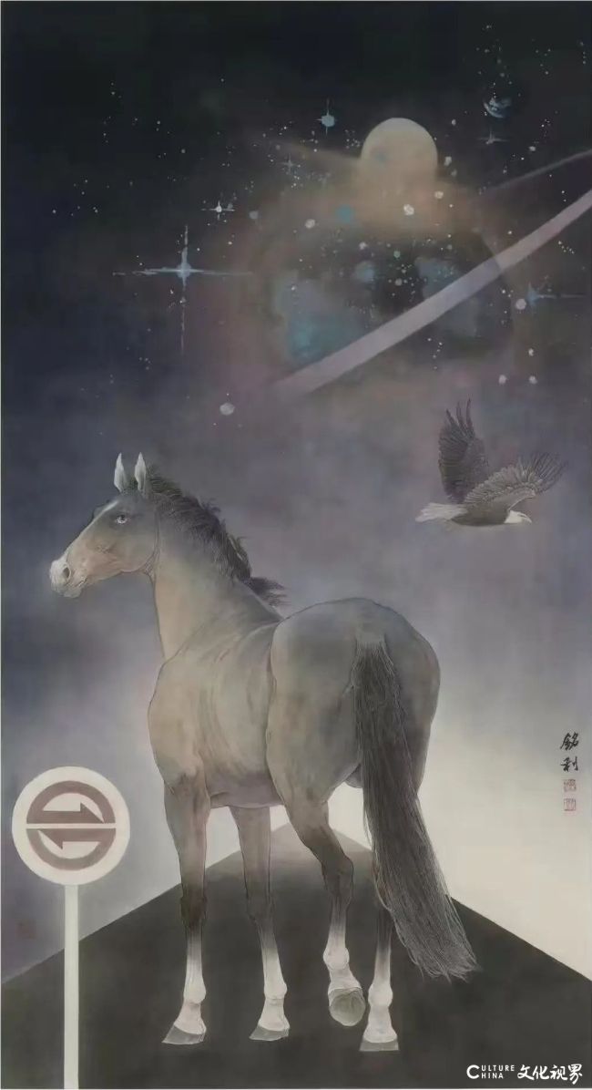 彭铭利丨不止画马，更画生命与时代