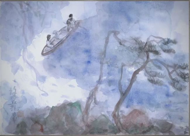 “抬头见喜——丘挺作品展” | 水墨凝静气，画中见初心