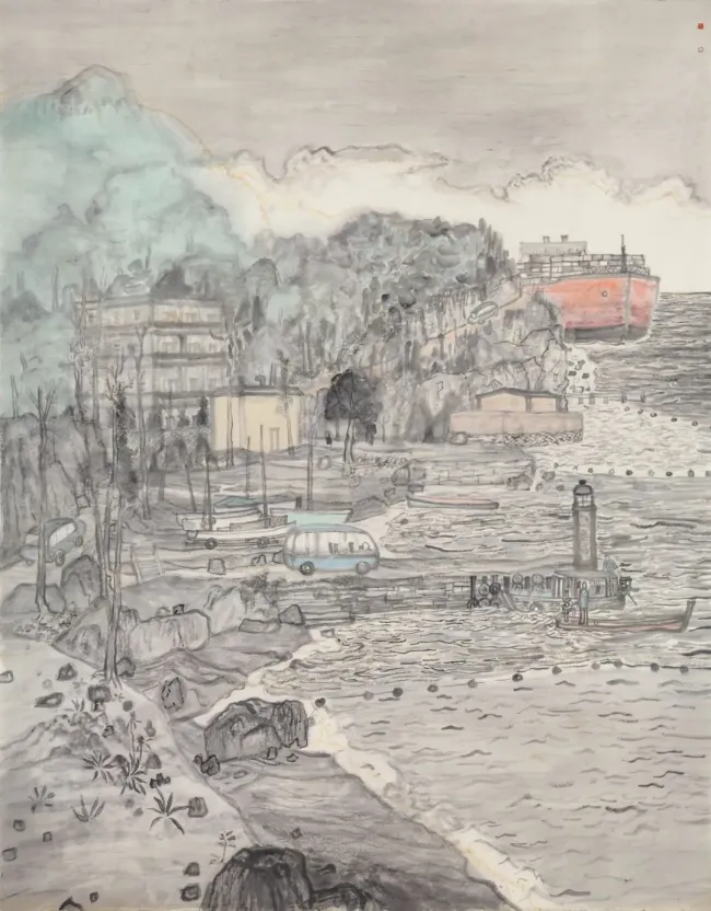 “中国书画名家展系列·乘物游心——刘万鸣、赵建成、管峻、方向书画联展”4月26日将在上海程十发美术馆开展