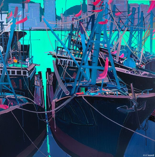 “胭脂劫——宋永进当代油画展”3月29日将在上海开展,展期至4月28日