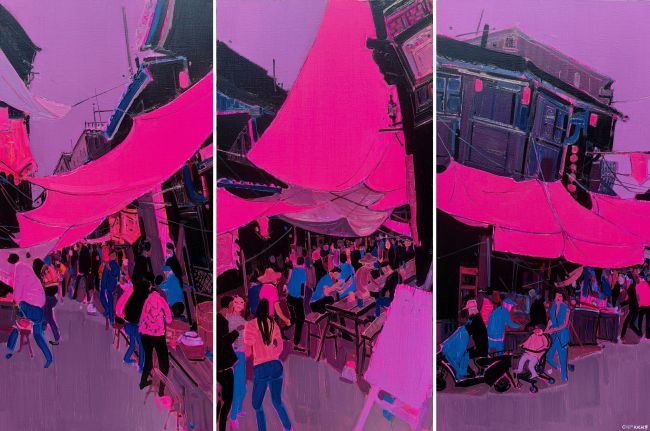 “胭脂劫——宋永进当代油画展”3月29日将在上海开展,展期至4月28日
