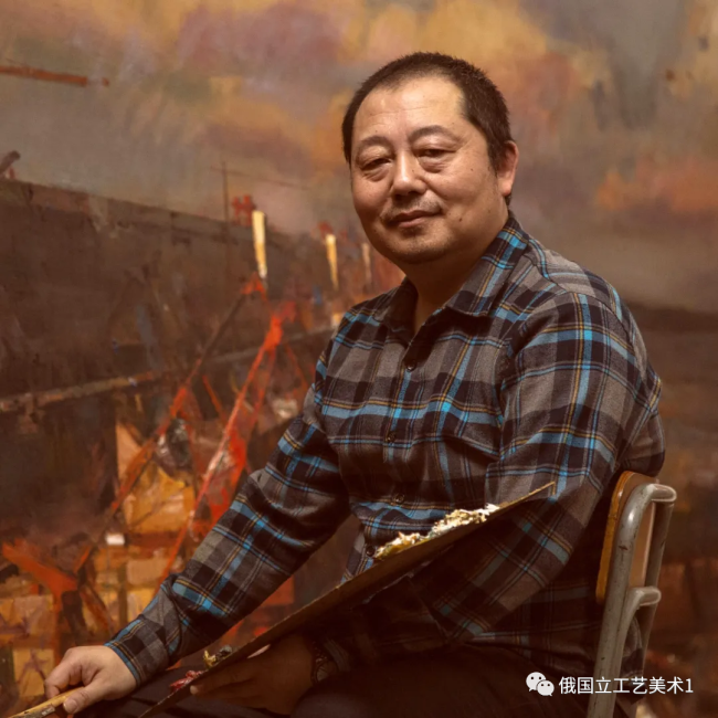 画面激越 意味深长——著名画家刘玉龙作品雅赏
