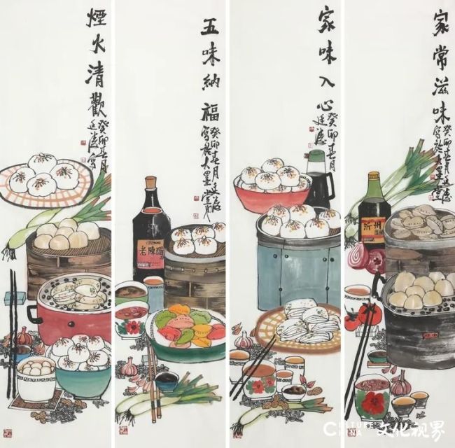 尹廷涛 | 泼墨淡彩绘烟火寻常,于质朴物象间尽显生活本真