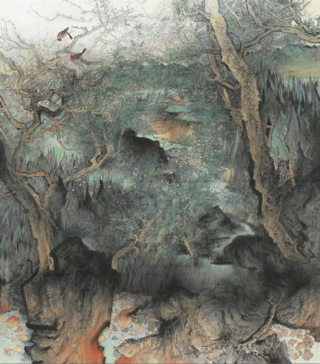 “四象和鸣——常朝晖、刘明波、张宜、杨晓刚中国当代水墨作品展”4月18日将在山东美术馆开展