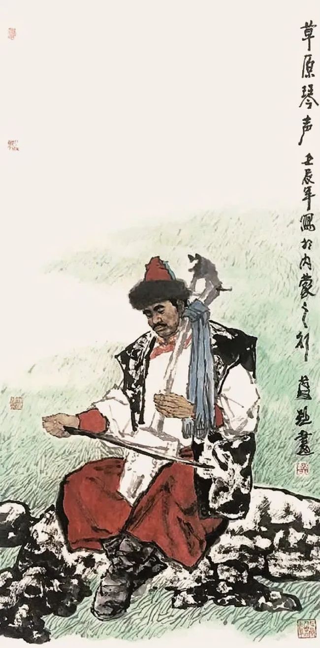 一幅画的诞生|蔡超《长歌吟松风》:亭亭山上松,瑟瑟谷中风